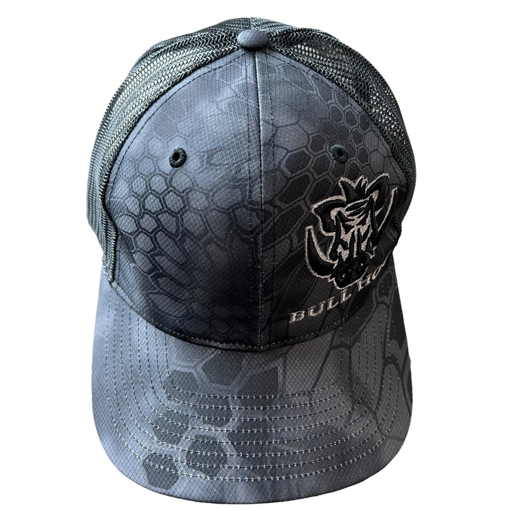 Bull Hog Hat Mesh Snap back Black